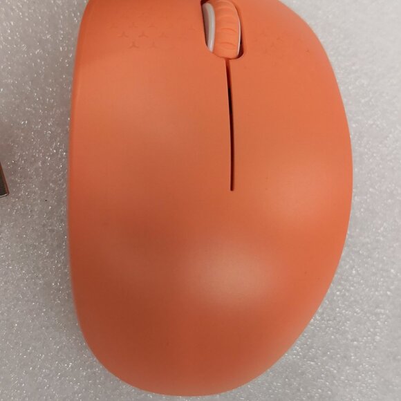 Seenda Wireless Mouse 2.4G/Noiseless Mouse w USB Receiver Portable Coral Orange - Picture 8 of 9